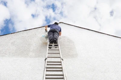 Peinture extérieure à Authou — façades et ravalement